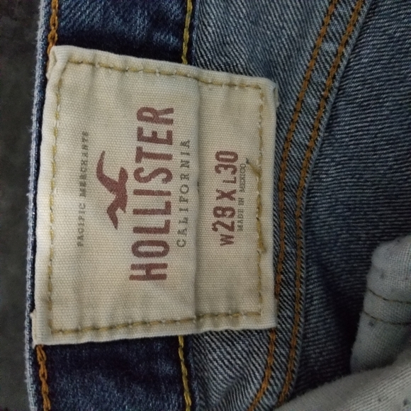 HOLLISTER | the skinny medium wash button fly jean - Picture 5 of 6